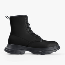 Load image into Gallery viewer, Abstract Chunky Boots (Black)