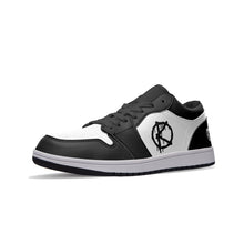 Load image into Gallery viewer, Leather (Low-Top 1s) Black/White