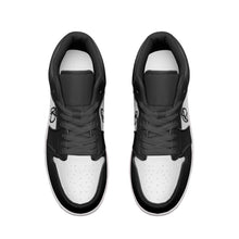 Load image into Gallery viewer, Leather (Low-Top 1s) Black/White