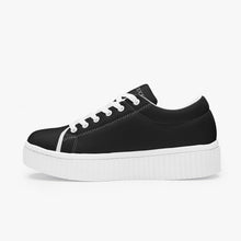 Load image into Gallery viewer, Women’s "VAMP" (Low-Top Platform Sneakers)