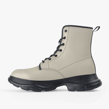 Load image into Gallery viewer, Abstract Chunky Boots (Off-White)