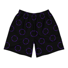Load image into Gallery viewer, Circle Monogram Shorts (Purple)