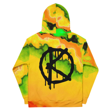 Load image into Gallery viewer, Multicolored Ebru Holographic (Hoodie)