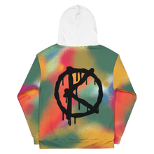 Load image into Gallery viewer, Rainbow Abstract (Hoodie) Spray Paint