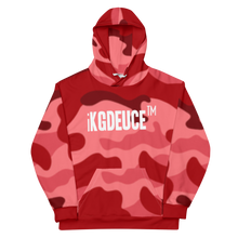 Load image into Gallery viewer, (Red) Camo Hoodie