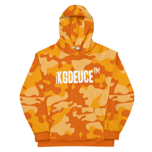 Load image into Gallery viewer, (Orange) Camo Hoodie