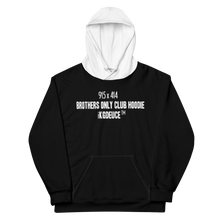 Load image into Gallery viewer, BROTHERS ONLY CLUB x iKGDeuce™️ Staple (Hoodie) Black
