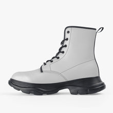 Load image into Gallery viewer, Abstract Chunky Boots (White)