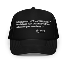 Load image into Gallery viewer, Embroidered Statement (Trucker Hat)