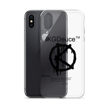 Load image into Gallery viewer, Clear (iPhone Case) Black
