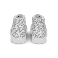 Load image into Gallery viewer, "VAMP" Monogram Logo (High-Top Canvas Shoes) White