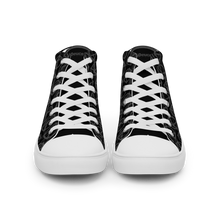 Load image into Gallery viewer, "VAMP" Monogram Logo (High-Top Canvas Shoes) Black