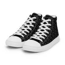 Load image into Gallery viewer, "VAMP" Monogram Logo (High-Top Canvas Shoes) Black