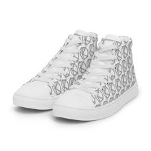 Load image into Gallery viewer, "VAMP" Monogram Logo (High-Top Canvas Shoes) White