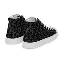 Load image into Gallery viewer, "VAMP" Monogram Logo (High-Top Canvas Shoes) Black