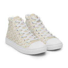 Load image into Gallery viewer, "VAMP" Monogram Logo (High-Top Canvas Shoes) Beige