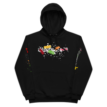 Load image into Gallery viewer, Paint Splattered (Hoodie) Black