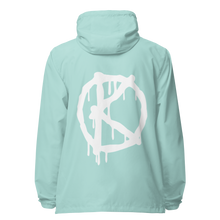 Load image into Gallery viewer, Logo In Name (Zip-Up Windbreaker Hoodie)