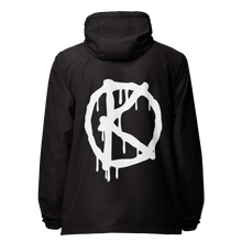 Load image into Gallery viewer, Logo In Name (Zip-Up Windbreaker Hoodie)