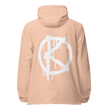 Load image into Gallery viewer, Logo In Name (Zip-Up Windbreaker Hoodie)