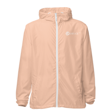 Load image into Gallery viewer, Logo In Name (Zip-Up Windbreaker Hoodie)