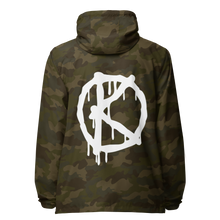 Load image into Gallery viewer, Logo In Name (Zip-Up Windbreaker Hoodie)