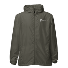 Load image into Gallery viewer, Logo In Name (Zip-Up Windbreaker Hoodie)