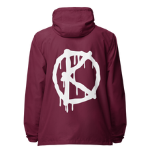 Load image into Gallery viewer, Logo In Name (Zip-Up Windbreaker Hoodie)