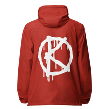 Load image into Gallery viewer, Logo In Name (Zip-Up Windbreaker Hoodie)