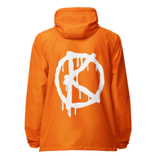 Load image into Gallery viewer, Logo In Name (Zip-Up Windbreaker Hoodie)