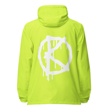 Load image into Gallery viewer, Logo In Name (Zip-Up Windbreaker Hoodie)