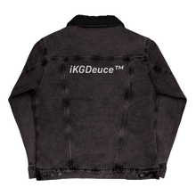 Load image into Gallery viewer, Logo (Denim Sherpa Jacket)