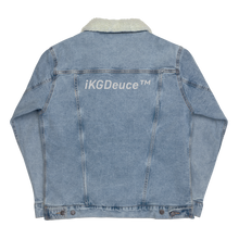 Load image into Gallery viewer, Logo (Denim Sherpa Jacket)