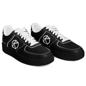 Low-Top (Leather Sneakers) Black/White