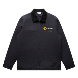 Mart (Canvas Cord Collar Jacket) Ink Blue