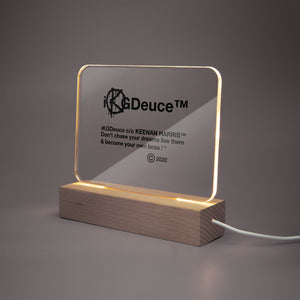 Rectangle (Acrylic Plaque with Stands)