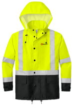 Load image into Gallery viewer, Staple (ANSI 107 Class 3 Rain Jacket) Safety Yellow/Black
