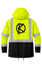 Load image into Gallery viewer, Staple (ANSI 107 Class 3 Rain Jacket) Safety Yellow/Black
