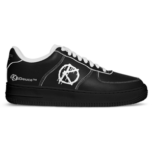 Low-Top (Leather Sneakers) Black/White