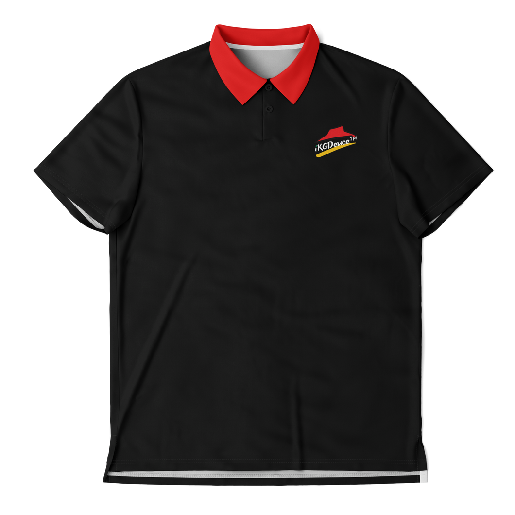 iKGDeuce™ Hut (Polo Shirt) Black