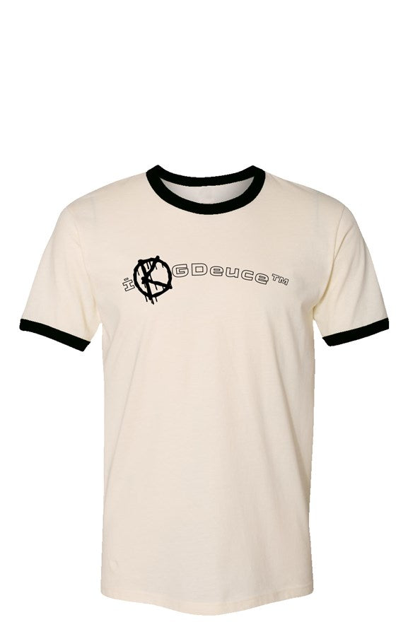 Ringer (T-shirt) Off-White/Black