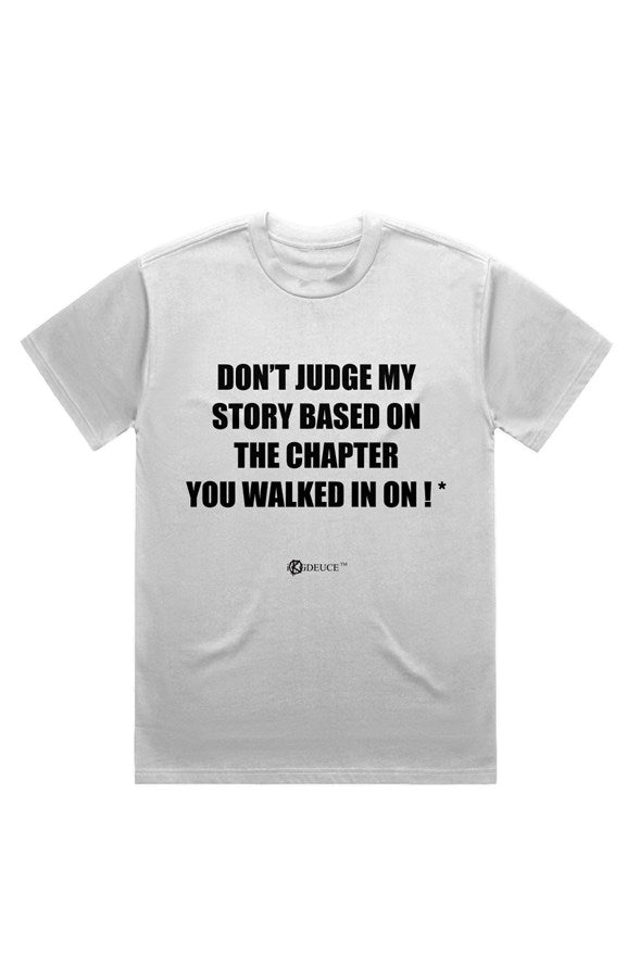 Don't Judge (T-Shirt) White