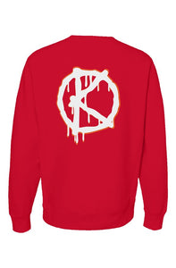 < K R E A T I V E ! * (Crewneck Sweatshirt) Red