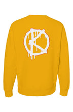 Load image into Gallery viewer, &lt; K R E A T I V E ! * (Crewneck Sweatshirt) Gold
