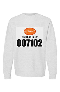 < K R E A T I V E ! * (Crewneck Sweatshirt) Grey H