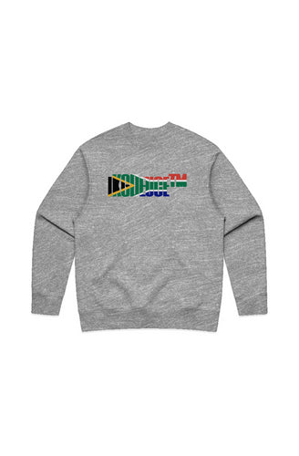 South Africa (Crewneck Sweatshirt) Athletic Heathe