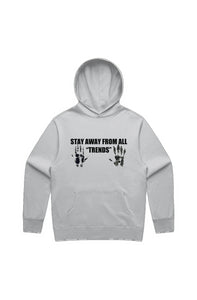 Stay Away From All Trends (Hoodie) White Heather