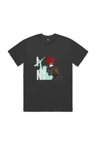 I Luv New York (T-Shirt) Black