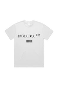 QR Code/Barcode (T-Shirt) White