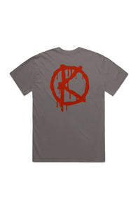 Old Head Hate (T-Shirt) Faded Grey